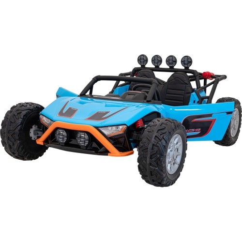 Pojazd elektryczny Buggy Racing 5, niebieski