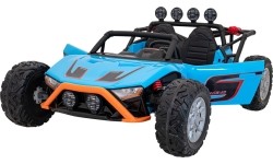 Pojazd elektryczny Buggy Racing 5, niebieski