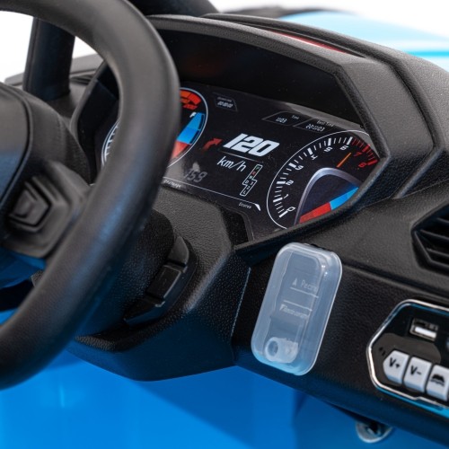 Pojazd elektryczny Buggy Racing 5, niebieski