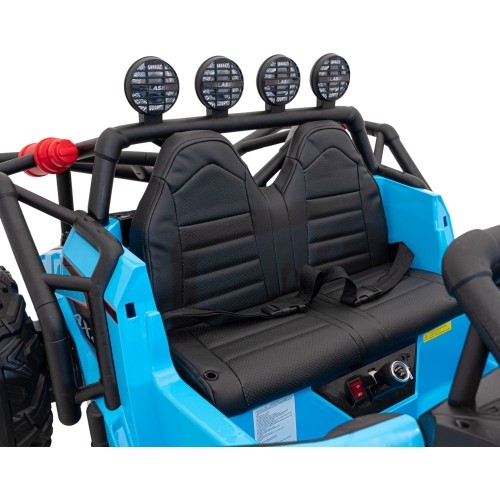 Pojazd elektryczny Buggy Racing 5, niebieski