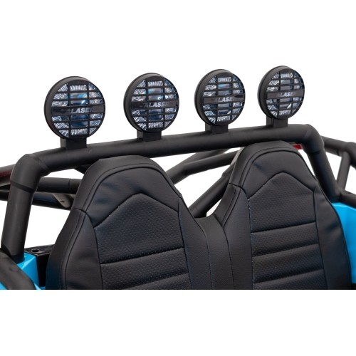 Pojazd elektryczny Buggy Racing 5, niebieski