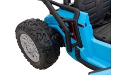 Pojazd elektryczny Buggy Racing 5, niebieski