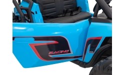 Pojazd elektryczny Buggy Racing 5, niebieski