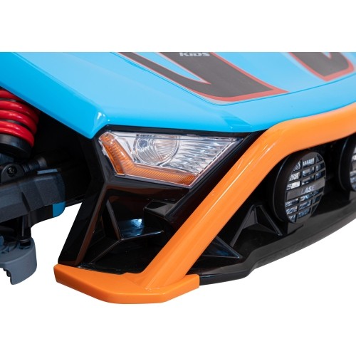 Pojazd elektryczny Buggy Racing 5, niebieski