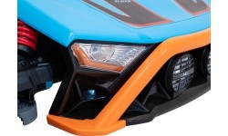 Pojazd elektryczny Buggy Racing 5, niebieski