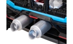 Pojazd elektryczny Buggy Racing 5, niebieski
