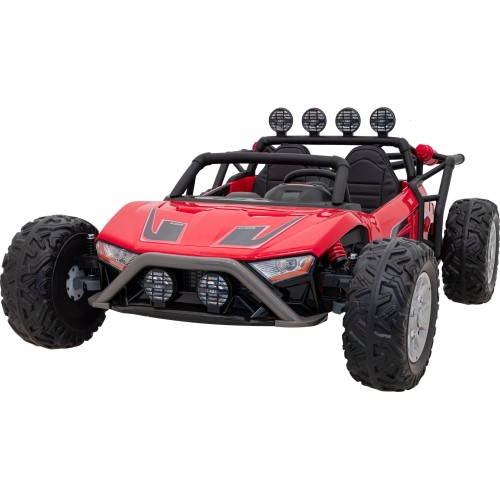 Pojazd elektryczny Buggy Racing 5, czerwony