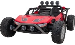 Pojazd elektryczny Buggy Racing 5, czerwony
