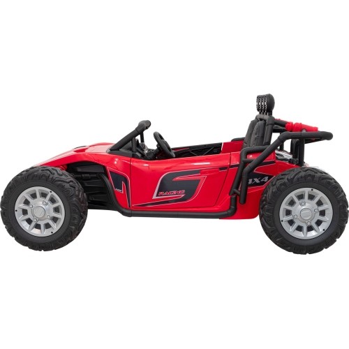 Pojazd elektryczny Buggy Racing 5, czerwony