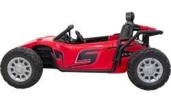 Pojazd elektryczny Buggy Racing 5, czerwony