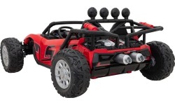 Pojazd elektryczny Buggy Racing 5, czerwony