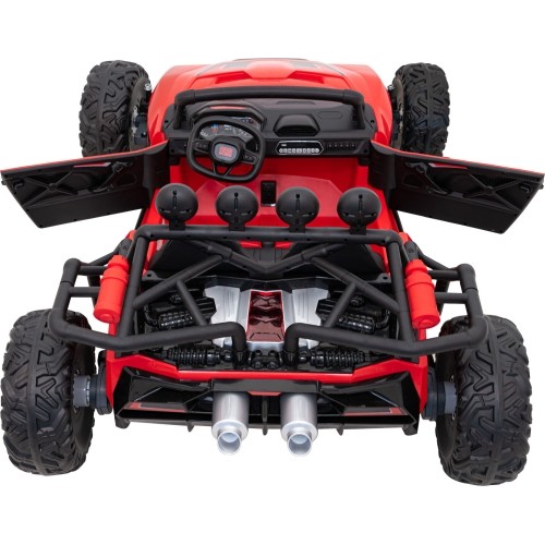 Pojazd elektryczny Buggy Racing 5, czerwony