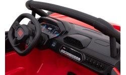 Pojazd elektryczny Buggy Racing 5, czerwony