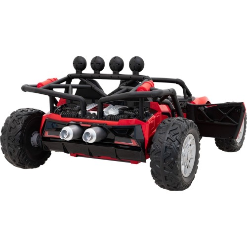 Pojazd elektryczny Buggy Racing 5, czerwony