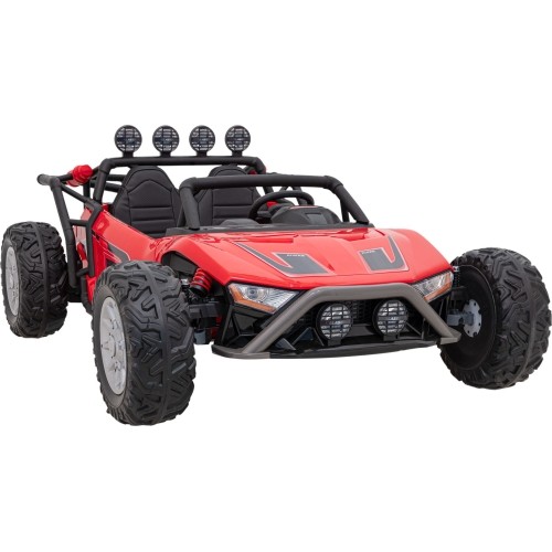 Pojazd elektryczny Buggy Racing 5, czerwony