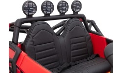 Pojazd elektryczny Buggy Racing 5, czerwony