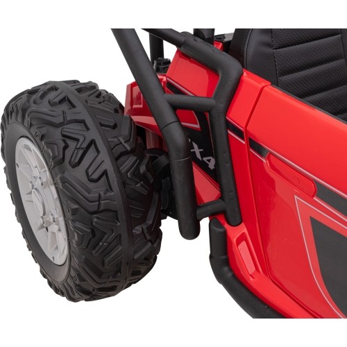 Pojazd elektryczny Buggy Racing 5, czerwony