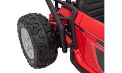 Pojazd elektryczny Buggy Racing 5, czerwony