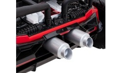 Pojazd elektryczny Buggy Racing 5, czerwony