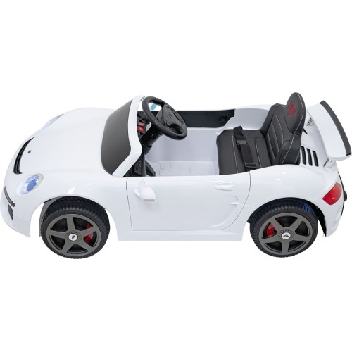 Pojazd elektryczny RUF CTR3, biały