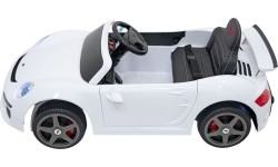 Pojazd elektryczny RUF CTR3, biały