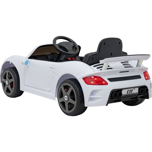 Pojazd elektryczny RUF CTR3, biały