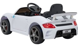 Pojazd elektryczny RUF CTR3, biały