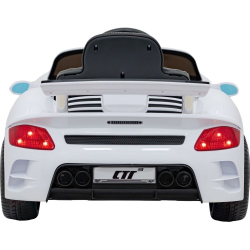 Pojazd elektryczny RUF CTR3, biały