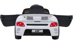 Pojazd elektryczny RUF CTR3, biały