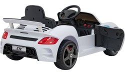 Pojazd elektryczny RUF CTR3, biały
