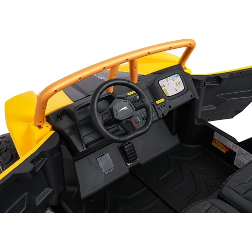 Pojazd elektryczny Arctic Cat Buggy WILDCAT XX, żółty