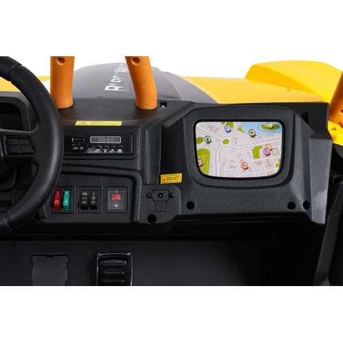 Pojazd elektryczny Arctic Cat Buggy WILDCAT XX, żółty