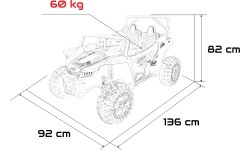 Pojazd elektryczny Buggy Arctic Cat WILDCAT XX Gold