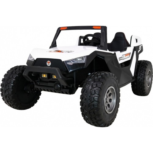 Pojazd elektryczny Buggy Clash 4x4, biały