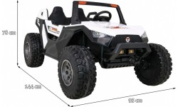 Pojazd elektryczny Buggy Clash 4x4, biały