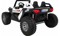 Pojazd elektryczny Buggy Clash 4x4, biały