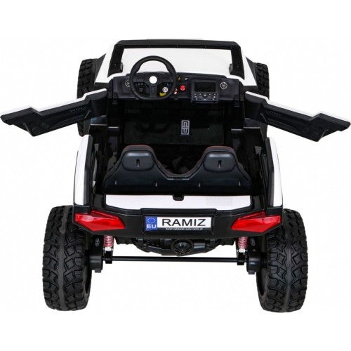 Pojazd elektryczny Buggy Clash 4x4, biały