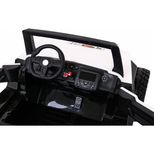 Pojazd elektryczny Buggy Clash 4x4, biały