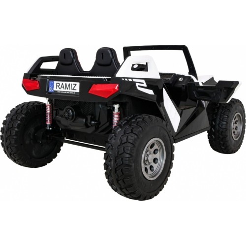 Pojazd elektryczny Buggy Clash 4x4, biały