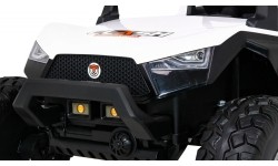 Pojazd elektryczny Buggy Clash 4x4, biały
