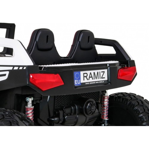 Pojazd elektryczny Buggy Clash 4x4, biały