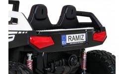 Pojazd elektryczny Buggy Clash 4x4, biały