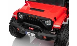 Pojazd elektryczny Extreme Sport 4x4, czerwony, dwuosobowy