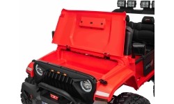 Pojazd elektryczny Extreme Sport 4x4, czerwony, dwuosobowy