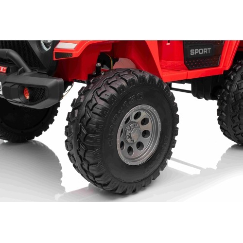 Pojazd elektryczny Extreme Sport 4x4, czerwony, dwuosobowy