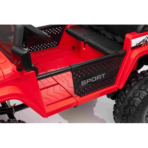 Pojazd elektryczny Extreme Sport 4x4, czerwony, dwuosobowy