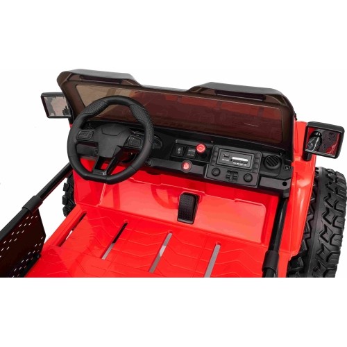 Pojazd elektryczny Extreme Sport 4x4, czerwony, dwuosobowy