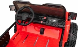 Pojazd elektryczny Extreme Sport 4x4, czerwony, dwuosobowy