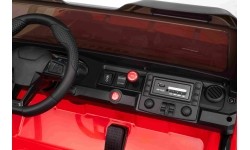 Pojazd elektryczny Extreme Sport 4x4, czerwony, dwuosobowy