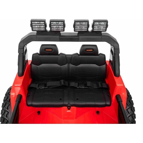 Pojazd elektryczny Extreme Sport 4x4, czerwony, dwuosobowy
